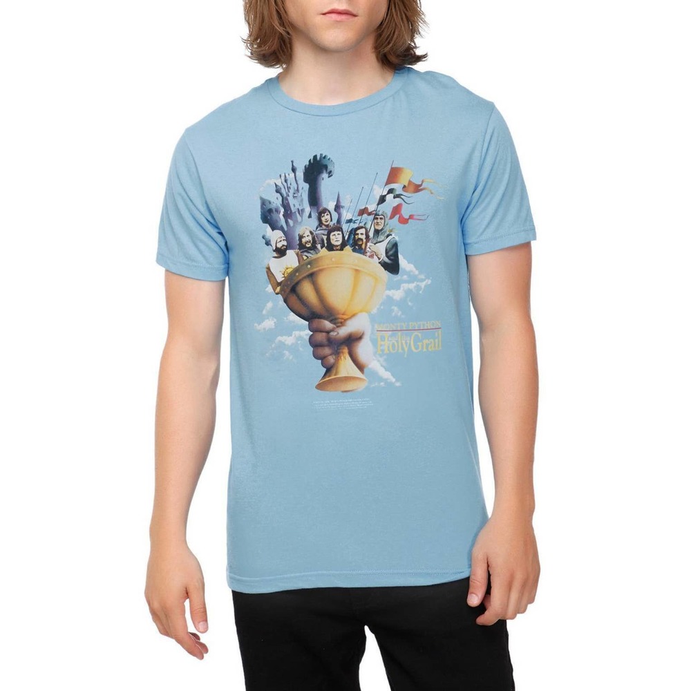 Monty Python and the Holy Grail Movie Men's Officially Poster Art Tee T-Shirt